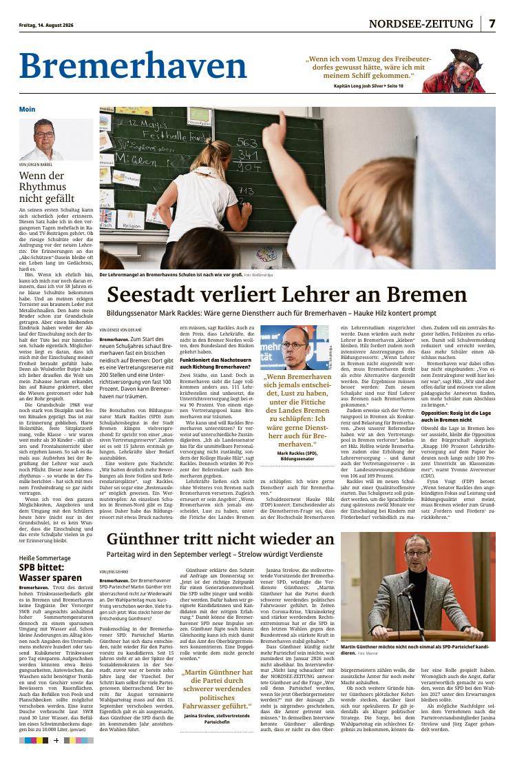 Zeitungsseite